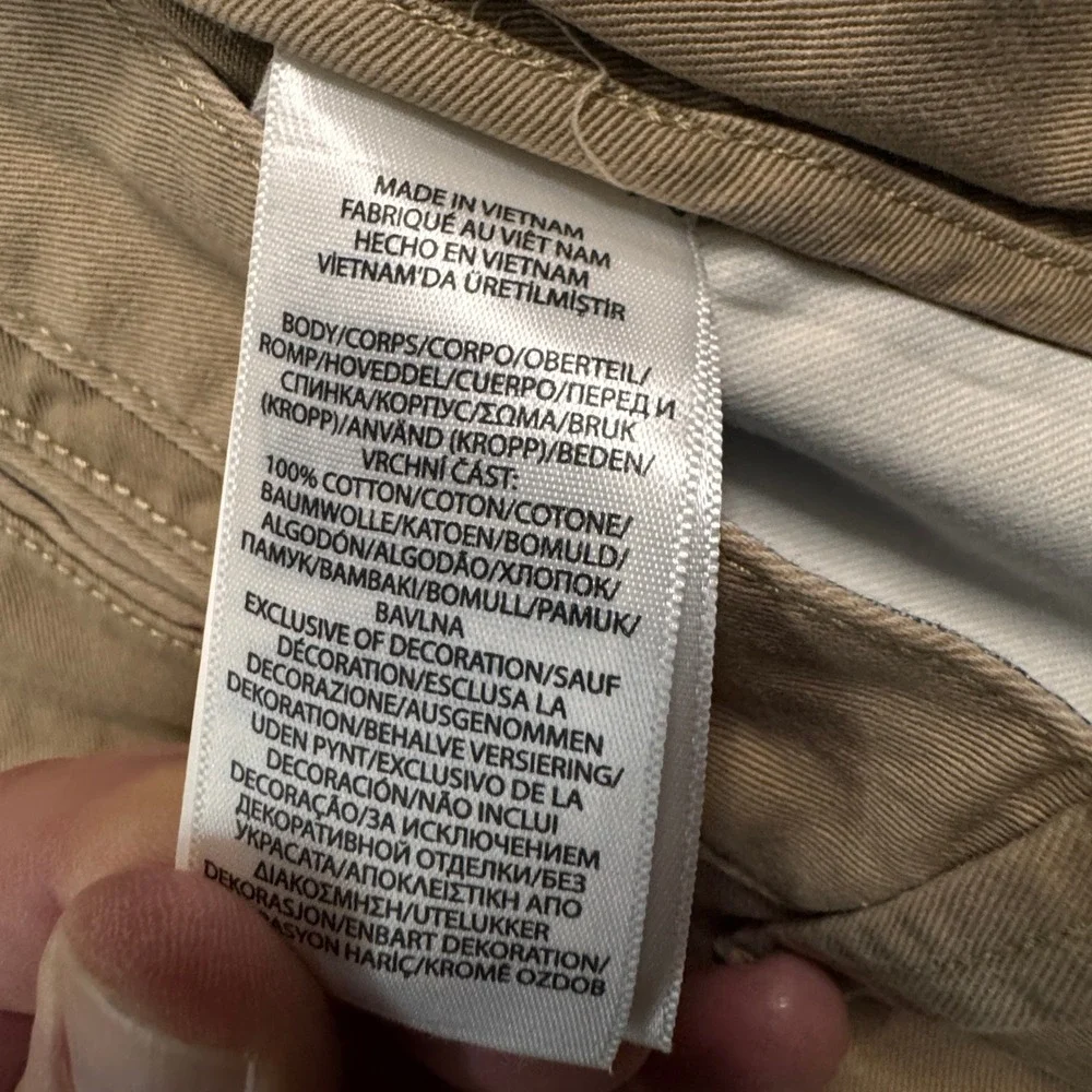 Polo Ralph Lauren Classic Fit Chino Shorts Tan Mens Tag Size 50B‎ (Waist 52in.)